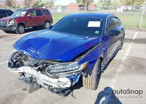 2021 Honda Accord Sport из США, поврежденный, VIN 1HGCV1F36MA098376